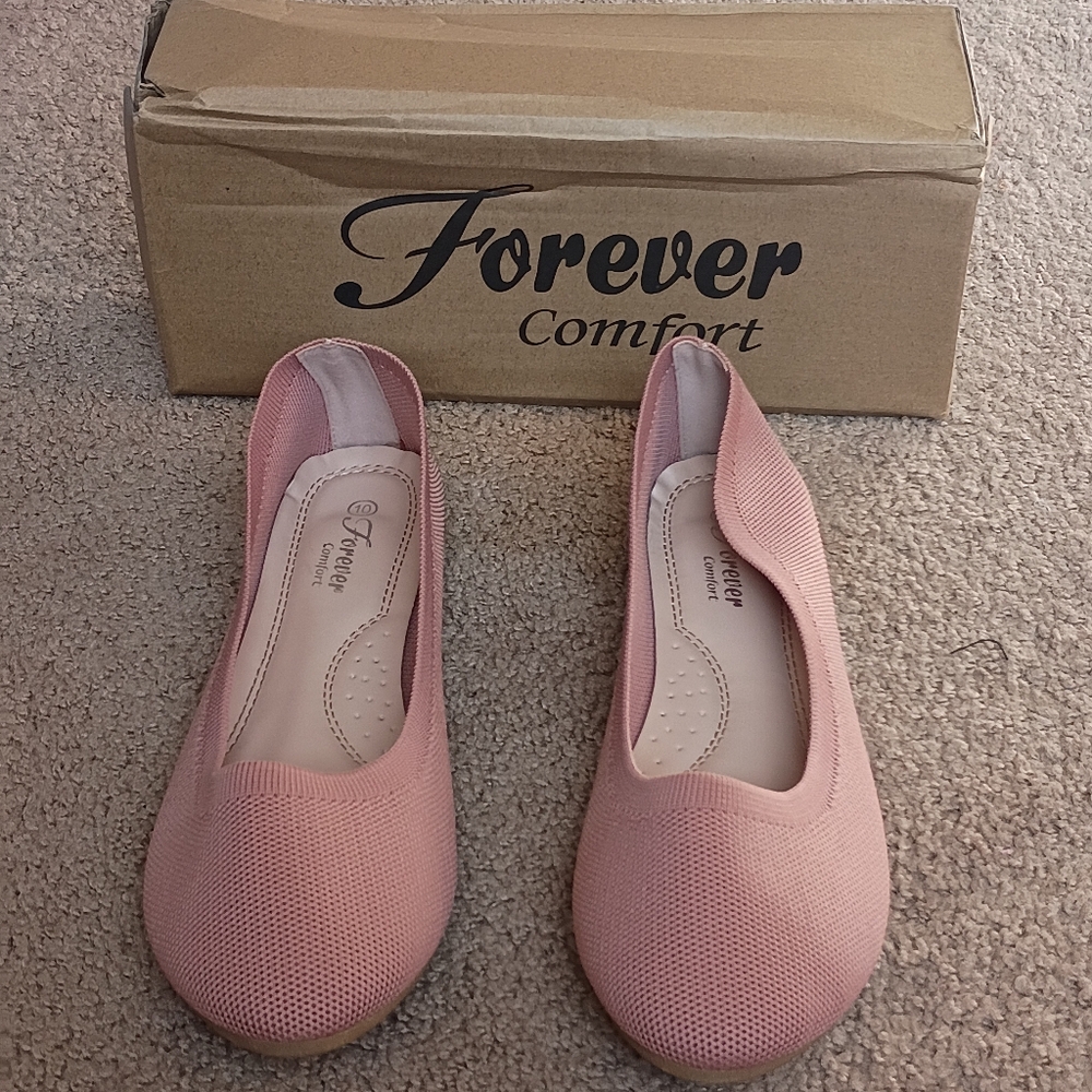 Forever 21 Women's Anna Mauve Color Ballet Flats